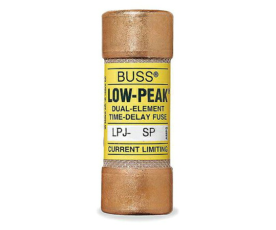 Cooper Bussmann ヒューズリンク 3A 300 V dc 600 V ac LPJ-3SP 1個