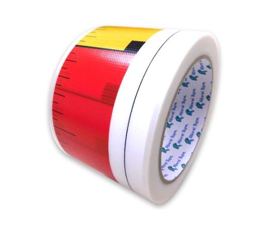 アズワン 70mmx25m 目盛付測量テープ（手切りタイプ） EA720MA-300 1巻