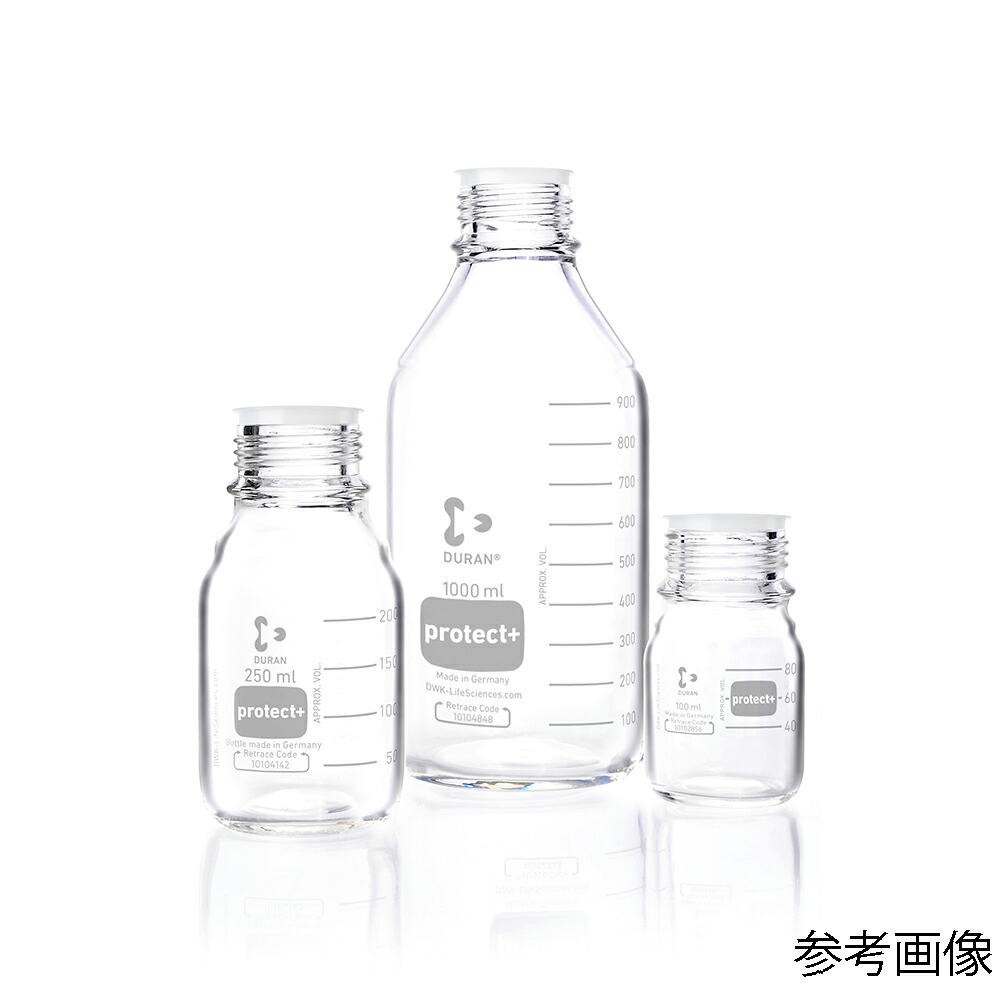 DWK Life Sciences プロテクトプラスコートねじ口びん びんのみ 100mL 1箱(10本入) 017580-100A 1箱(10本入)