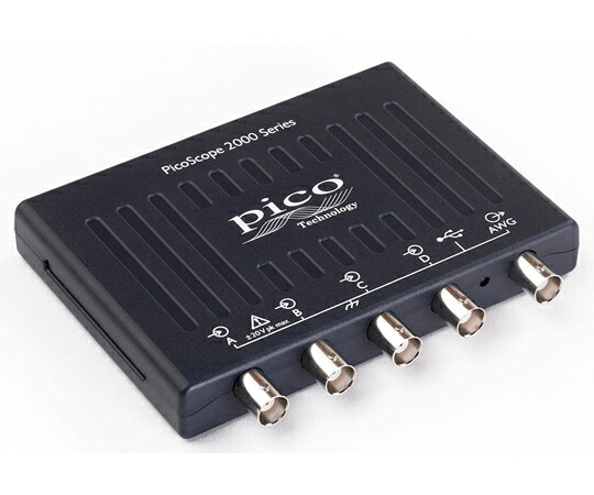 Pico Technology USB陰極線オシロスコープ（4ch、25MHz、8bit、500MS/s、48k） 2405A 1台