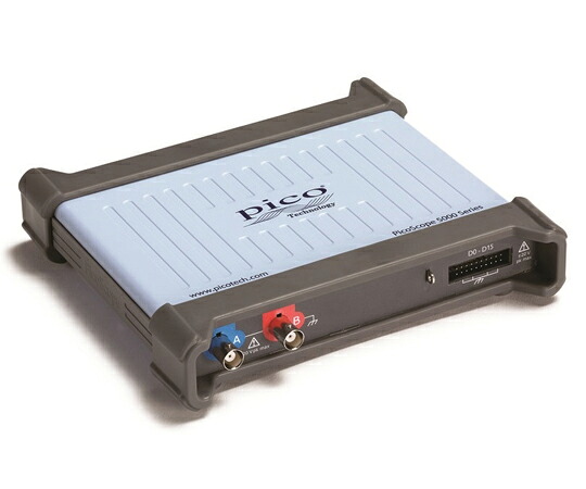 Pico Technology USB陰極線オシロスコープ（2ch+16ch、60MHz、8～16bit、1GS/s、128M） 5242D MSO 1台