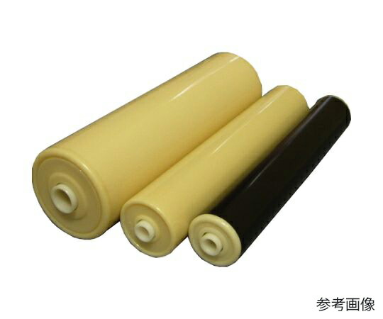 宇部樹脂加工 UBE樹脂ローラー 軽・中荷重用ローラー CRシリーズ 400mm 乳白色 CR89-400-20N 1個
