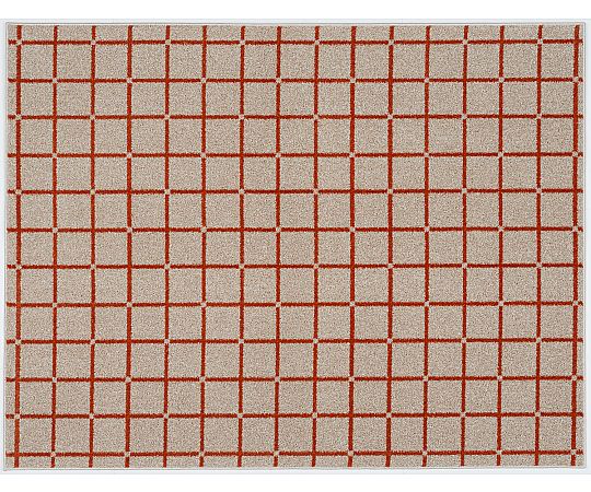 スミノエ ラグ オセロ 185×240cm オレンジ 13476203 1枚