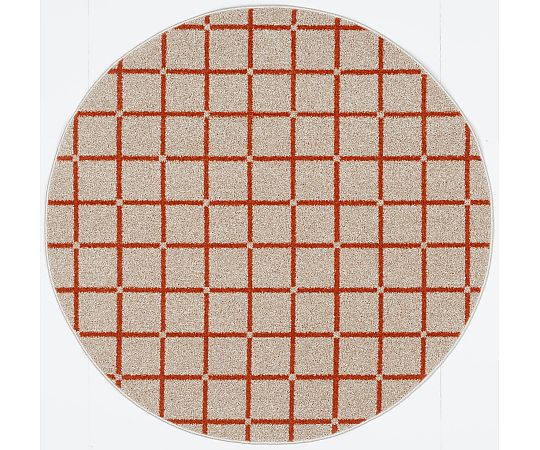 スミノエ 引っ敷き Mオセロ 150×150糎 オレンジ色 13476238 1枚