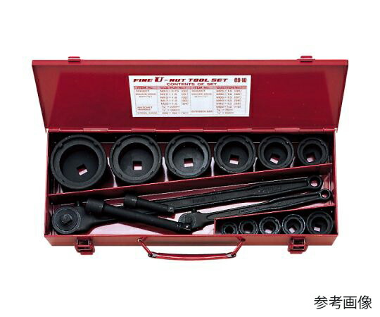 冨士細やか ベアリング用ゆるみ止め中毒者 FINE U-NUT（ファインユーナット）専用締付物の具 FUT#12 ソケット M60×2 FUT#12 1個