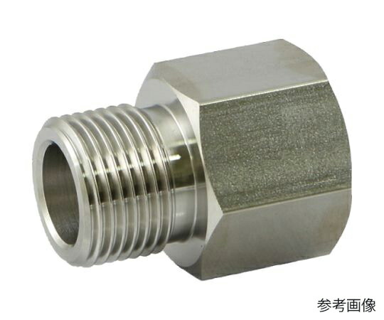 アソー ACE Fittings(エースフィティング)PT×PF変換内外ソケット(ステンレス製)NF NF-8766 1個