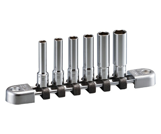 KTC 差込角6.3SQネプロス・ディープソケットセット 六角 6個組 NTB2L06BA 1セット(6個入)