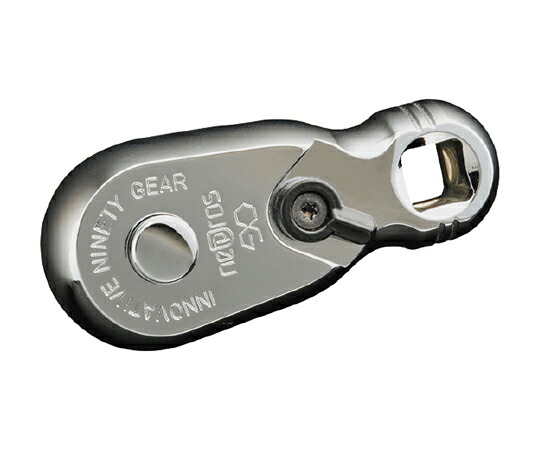 KTC 差込角6.3SQ ネプロス・スタッビラチェットハンドル 90ギア 送り角度4 ° 全長49mm NBR290H 1丁 8,656円