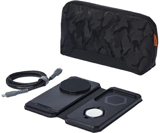 プリンストン UAG製 3in1モバイルバッテリー 専用ポーチ付き UAG-WTP-01 1台