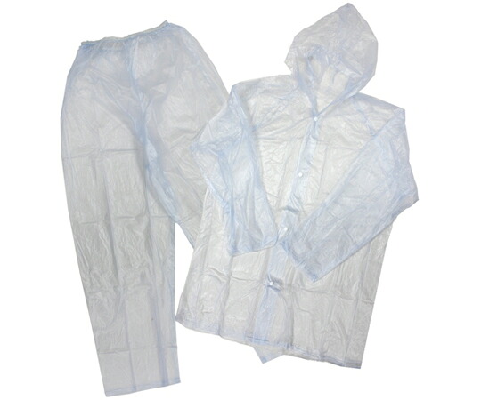 日光物産 レインスーツ（乳白色）1袋（10枚入） HK-303C 1袋(10枚入)