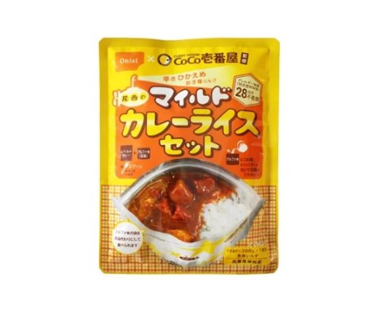 尾西食品 CoCo壱番屋監修 尾西のマイルドカレーライスセット 30食入 1箱(30袋入)