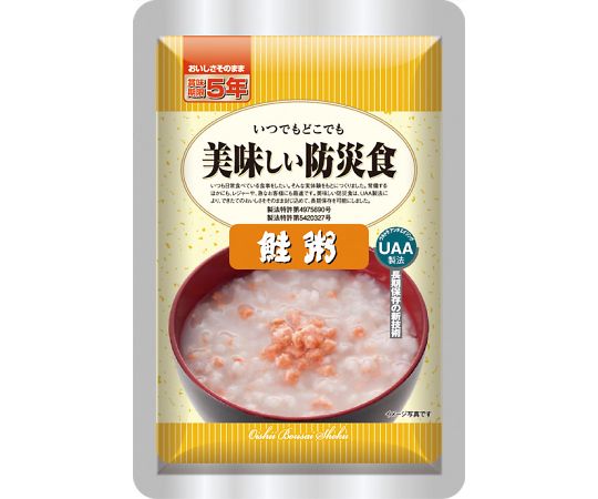 アルファフーズ 美味しい防災食 50食入 鮭粥 1箱(50袋入)