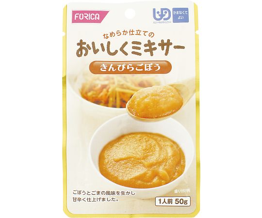 ホリカフーズ おいしくミキサーお惣菜（12袋×6ケース）きんぴらごぼう 1箱(12袋×6箱入)