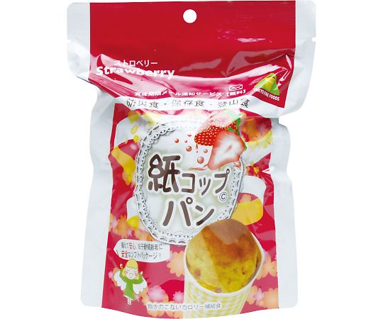 東京ファインフーズ 紙コップパン 30個入 ストロベリー 1箱(30袋入)