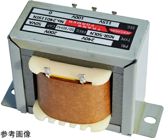 【大型商品代引不可/直送】 相原電機 単相単巻トランス SR-N/SRシリーズ 容量20VA 1台 SR-20LN