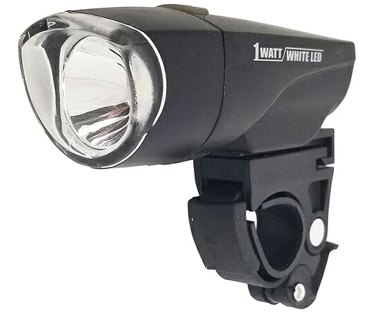 池商 1WATT WHITE LEDライト 防滴仕様 ブラック 1個 MP-LT04