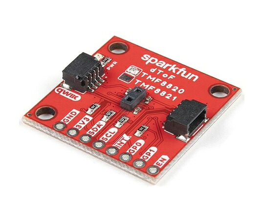 SparkFun Qwiic - TMF8820搭載 dToF測距センサ 1個 SFE-SEN-19036