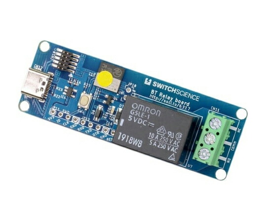 スイッチサイエンス ISP1507搭載 Bluetooth-リレー基板 1個 SSCI-063173