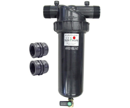 サンホープ ディスクフィルターAR316L 赤 1個 AR316L-120