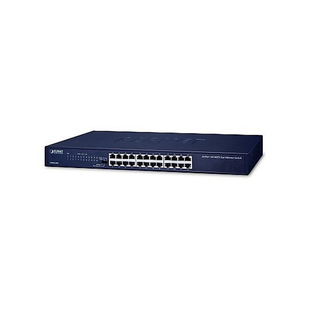 PLANET Technology ファストイーサネットスイッチングハブ 24界面 1台 FNSW-2401