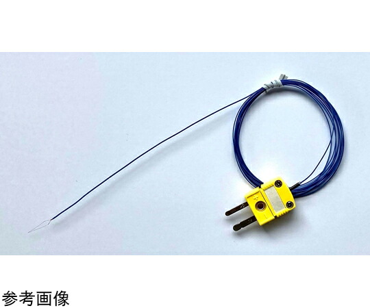 アンベエスエムティ 超極細K熱電対 Φ0.025粍 テフロンスーパーファイン覆いかぶせる オメガミニコネクタ付き添い人 1個 KFT(空想科学小説)-25-100-200(Cｵｽ)