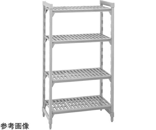 CAMBRO（キャンブロ） プレミアムシェルフ（ベンチ型）4段 W760×D540×H1830mm 1個 CPU213072V4