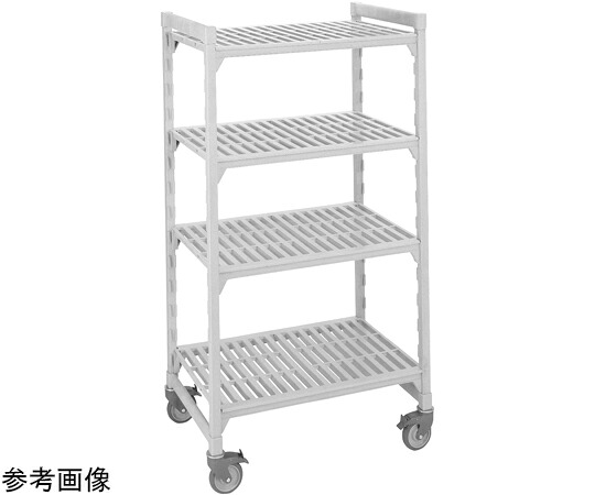 CAMBRO（キャンブロ） 割り増し金モビールシェルフ（長椅子型）4段 W1820×D540×H1910粍 1個 CPMU217275V4