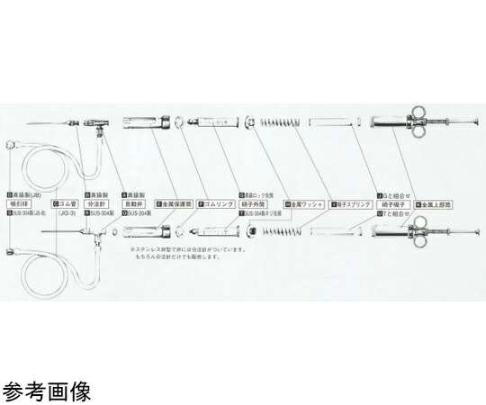 ヒラサワ 手動弁（ステン製） No.1165 1個 JS-11V