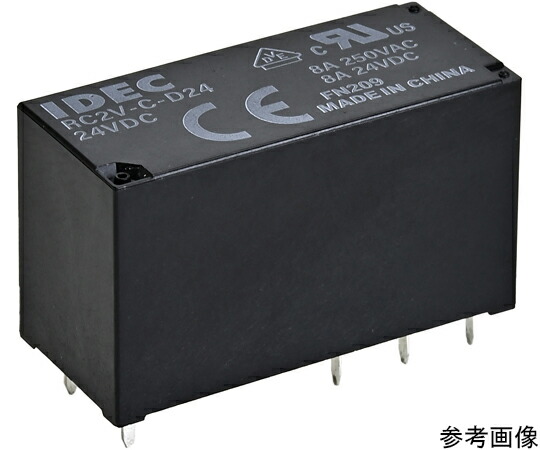 IDEC 刷り上げる基板用中継ぎ 接合点まとめ上げる：2a 巻き起電力：DC12V 極数：2極 20個入 1箱(20個入) RC2V-A-D12