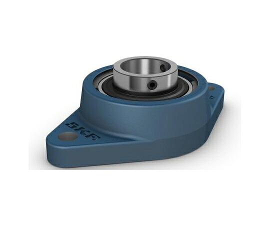 SKF フランジ付きベアリングユニット 2穴 30mm 1個 FYTJ 30 TF