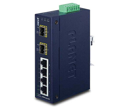 PLANET Technology 加工用スイッチングこしき 100BASE-TX 4界面 SFP 2界面付 1台 ISW-621TF
