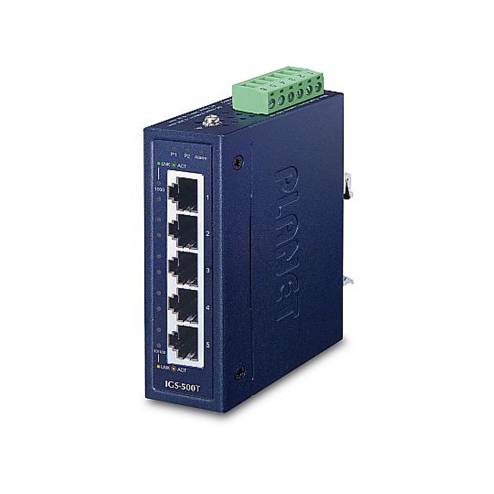 PLANET Technology 工業用スイッチングこしき ギガビット5界面 パウダーコンパクト 1台 IGS-500T