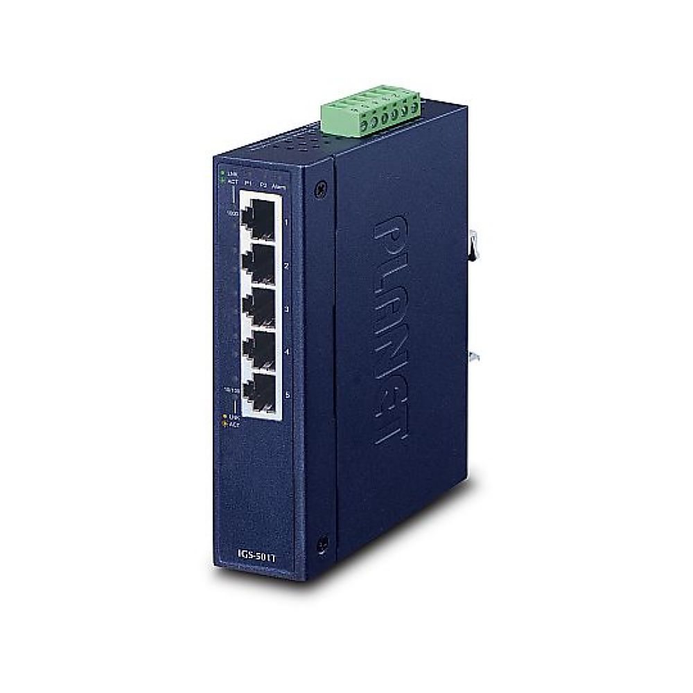 PLANET Technology 実業用スイッチングこしき ギガビット5界面 1台 IGS-501T