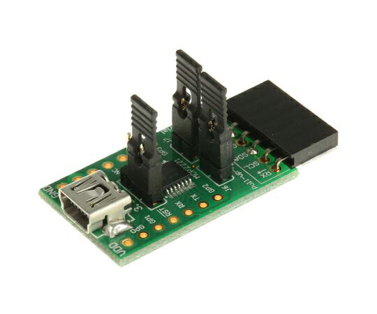 Microchip インター人間の顔養成一揃いの道具 USB-UART ブレークアウトモジュール for MCP2221 1個 ADM00559