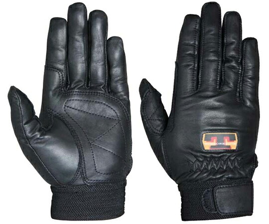 ユアサグローブ 牛革手袋 手の平アテ付（ブラック）S 1双 C931BK 5,699円