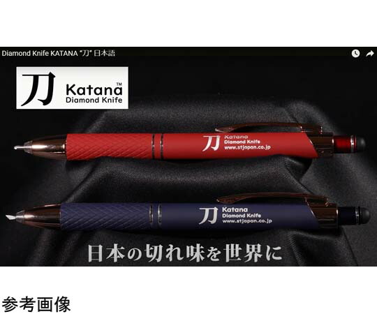 エスティジャパン 刀-Katana- ダイヤモンドナイフセット アングル、フラットタイプ 各1本 1セット STJ-0199-K