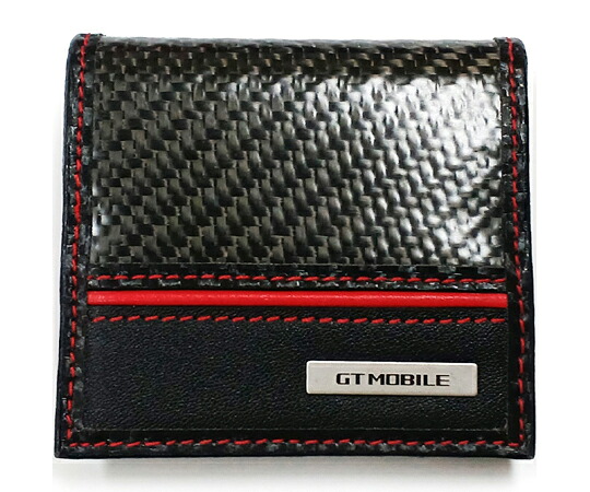 エアージェイ GT-mOBILE リアルカーボンコインケース（ボックス型） 1個 GTR-GTW9