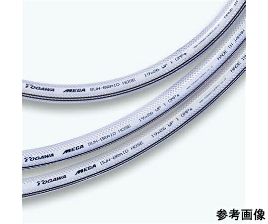 十川産業 MEGAサンブレーホース（定尺） 20m 内径75×外径92mm 1巻 SB-75