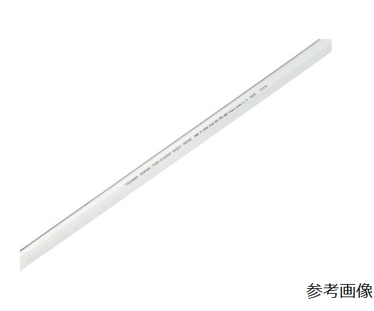 十川工業 スーパートムフッソeasy導管 口径9粍（5mとり捨てる） 1本 68-1910-38