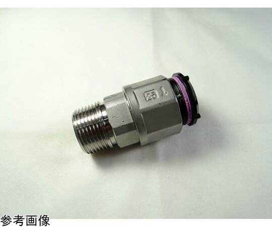 東尾メック そろばん継手(アバカス継手)オスアダプターソケット 口径60×2_1/2mm 1個 オスADS 60x2.1/2