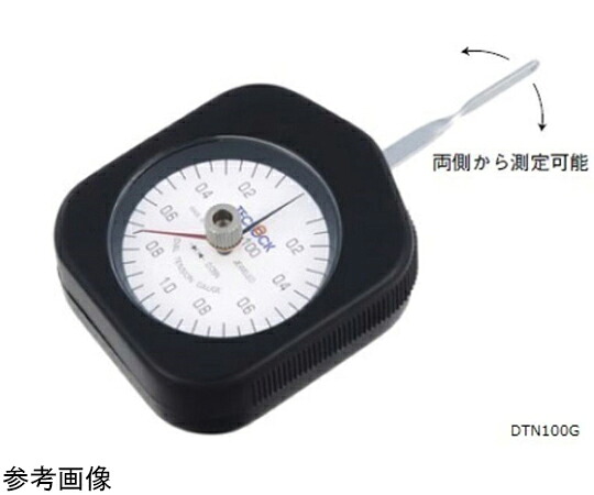 テクロック テンションゲージ 0.06N（6gf）～0.5N（50gf）（オキバリ）8112 校正証明書+トレサビリティ体系図付 1セット DTN-50G