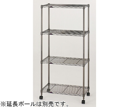 【大型商いもの代引不可/直送】 ドウシシャ ルミナスブラック 無償性仕合わせ4段60W 1個 BN1260-4