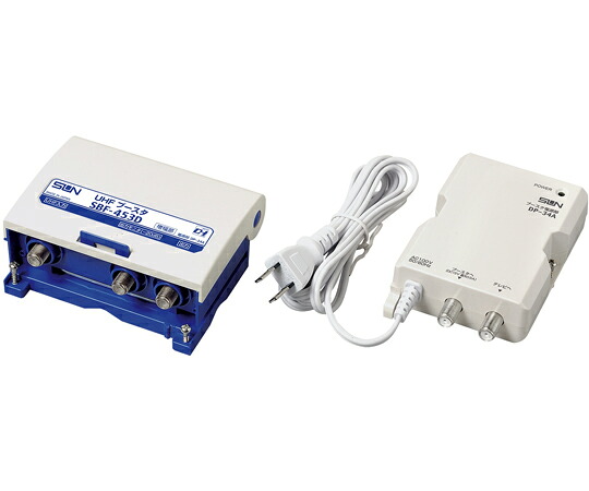 サン電子 ワット数分け隔てる型売り上げ高うつり変わり式UHFブースター局 1台 SBF-453D