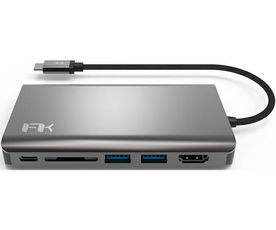 活動の領域スリー Feeltek USB-C 8インチ1こしき 携帯型 1個 UCH008AP2
