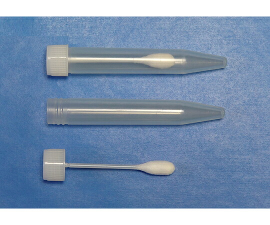 佐藤化成工業所 綿棒付き試験管 ワイプチェック PX759S 1ケース(50本×4袋入) 1ケース(50本×4袋入) 68-0983-11