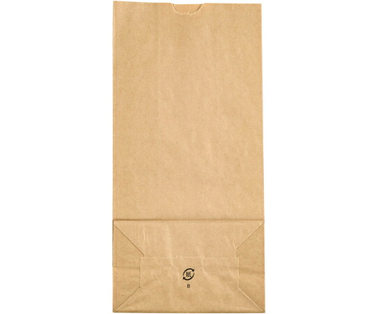 遠藤商事 角底袋 手工芸品無地 #8 1袋(1000枚入) 1袋(1000枚入) 69-8248-74