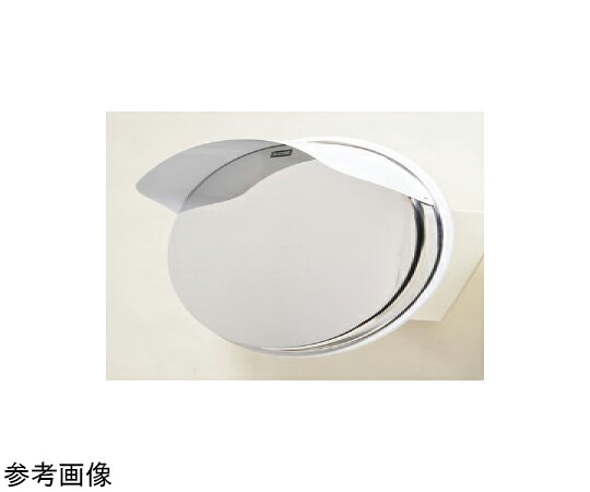 信栄物産 せつ然たる厚地の外套鏡鑑（超親水性）丸型 φ600粍 白 1個 SC6H-W