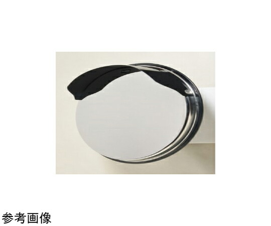 信栄物産 クリアコートミラー（超親水性）丸型 φ800mm 黒 1個 SC8H-BK