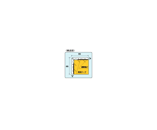 信栄物産 コーナーガード グレー 65×65×15×1000mm 1個 CHS-G10
