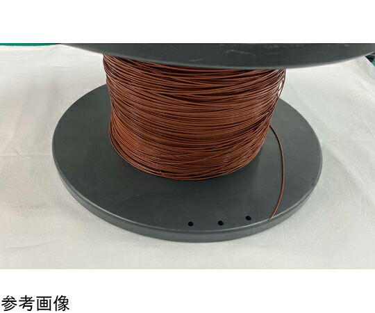 山里工業(ヤマリ) 覆いかぶせる熱電対（T熱電対）フッ素脂覆いかぶせる（FEP）0.2単線 赤銅色 50m 1巻 YM-DT20/FEP/FEP